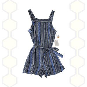 ⬇️$29 1.State Romper Blue White Stripe Tag S